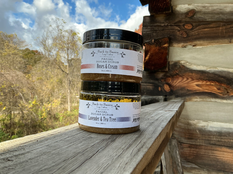 Roses & Cream Facial Sugar Scrub
