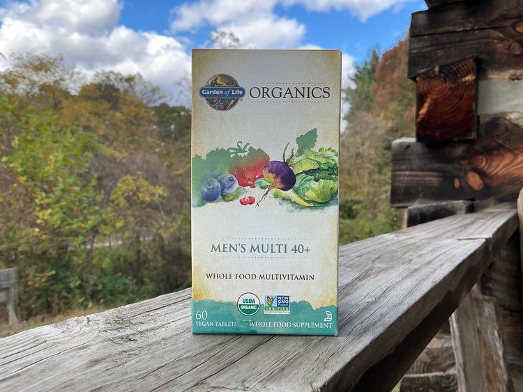 Garden of Life Organics Men's Multi 40+ 120 ct