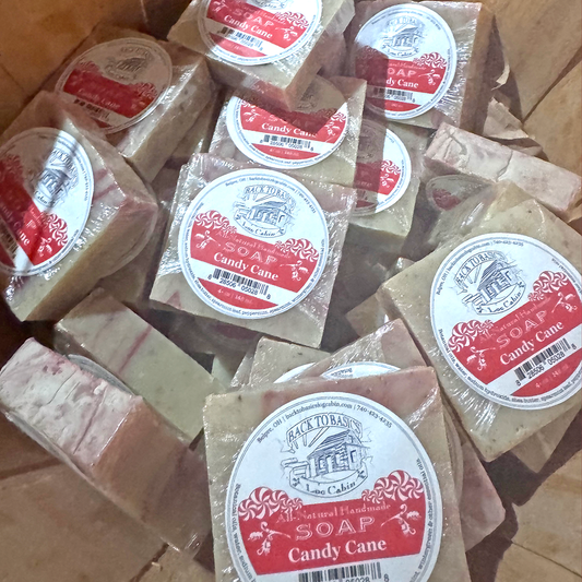 Candy Cane Soap