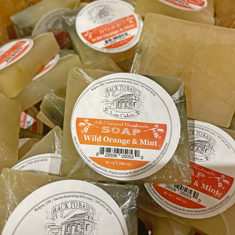 Wild Orange and Mint Soap