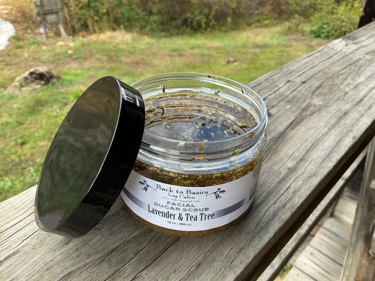 Lavender & Tea Tree Facial Sugar Scrub