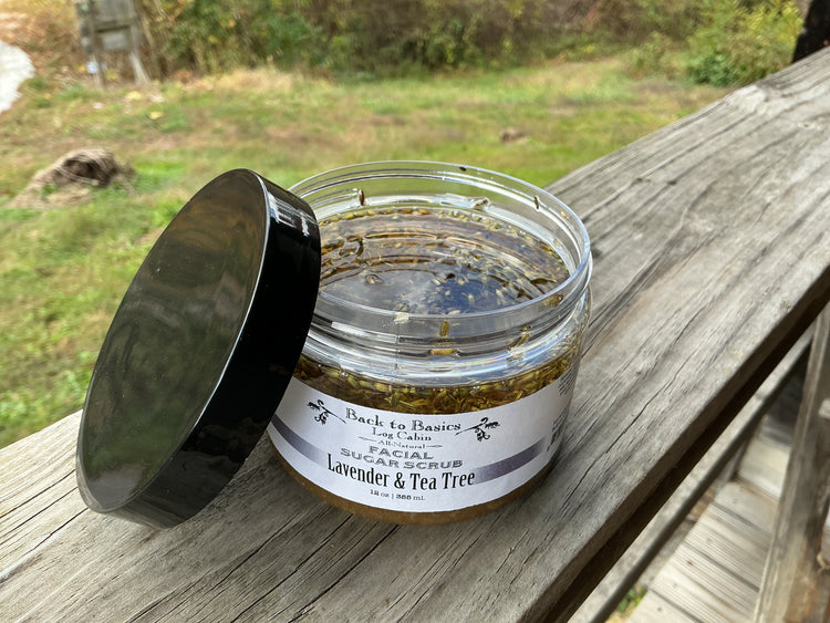 Lavender & Tea Tree Facial Sugar Scrub