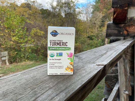 Garden of Life Organics Maximum Strength Turmeric Joints & Mobility (30 count)