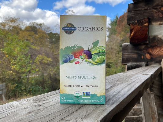 Garden of Life Organics Men's Multi 40+ 120 ct