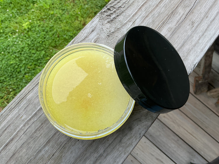 Lemon Vanilla Sea Salt Scrub