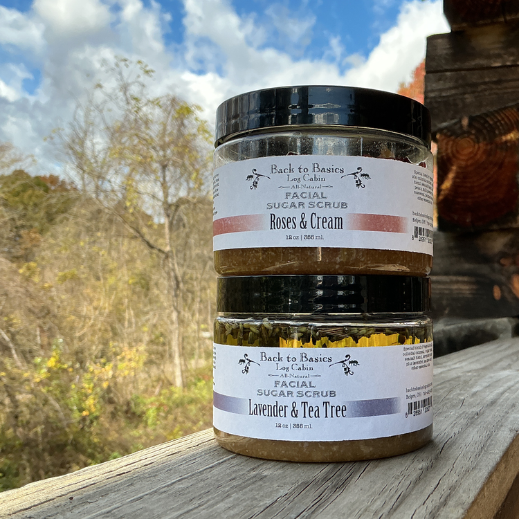 Roses & Cream Facial Sugar Scrub