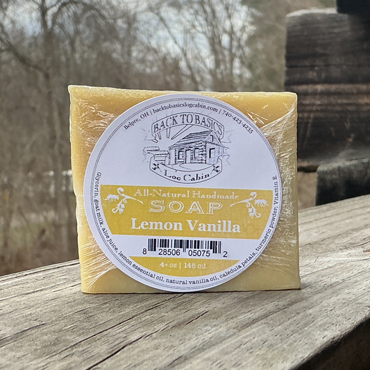 Lemon Vanilla Soap
